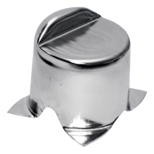 Tope de acero para puertas batientes ø90/H90 mm