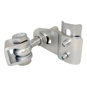 Bisagra de puerta regulable M16 con rodamiento de bolas – galvanizada