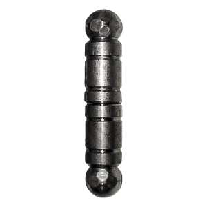 PSG bisagra decorativa torneada de acero H100 x Ø20 mm para puertas y portones