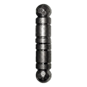 PSG bisagra decorativa torneada de acero para puertas H122 × Ø24 mm