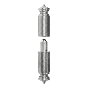 PSG bisagra torneada ornamental con bola de acero ø 27 mm H145 mm para puertas y cancelas