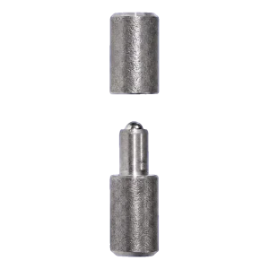 Bisagra torneada de portón PSG con bola fi 16 × 70 mm de acero