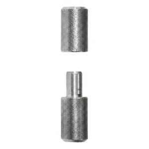 Bisagra torneada PSG de soldadura para puertas FI 40×120 mm de acero