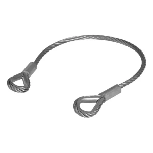 Cable de acero de seguridad Comunello para puerta batiente 600 mm
