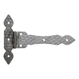 Postal – bisagra decorativa tipo banda de acero H148 × L240 mm, grosor 3 mm