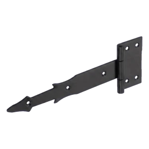 Bisagra de altana decorativa de acero 250 mm negro