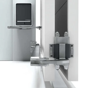 Comunello Albatros Piccolo – sistema de bisagras para puerta plegable de hasta 4 m / 100 kg