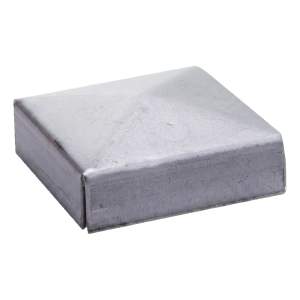 Postal – capuchón envolvente de acero para poste de valla 120×120 mm