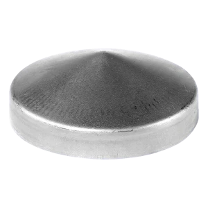 Postal – capuchón de acero para valla para poste redondo Ø 90 mm