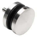 Soporte puntual para vidrio 8-17,52 mm fi 50/8/M8x45 AISI 304 sistema plano satinado 000-477 (1)