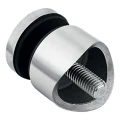 Sujeción puntual para vidrio 6-12mm ø 30/13/M8x40 AISI304 sistema 42,4 satinado 000-521 (2)
