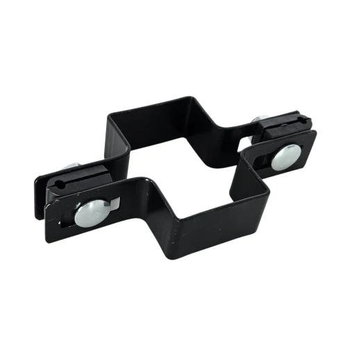 Abrazadera intermedia para paneles de vallado 40x60 negro GPV-700-02 (1)