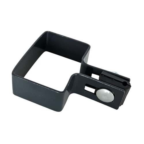 Abrazadera para paneles de valla final 60x40 antracita grafito GPV-700-11 (1)