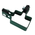 Abrazadera de esquina para paneles de valla 60x40 verde GPV-700-08 (1)