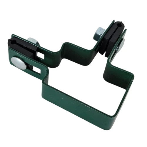 Abrazadera de esquina para paneles de valla 60x40 verde GPV-700-08 (1)