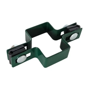 Abrazadera intermedia para paneles de valla 60x40 verde