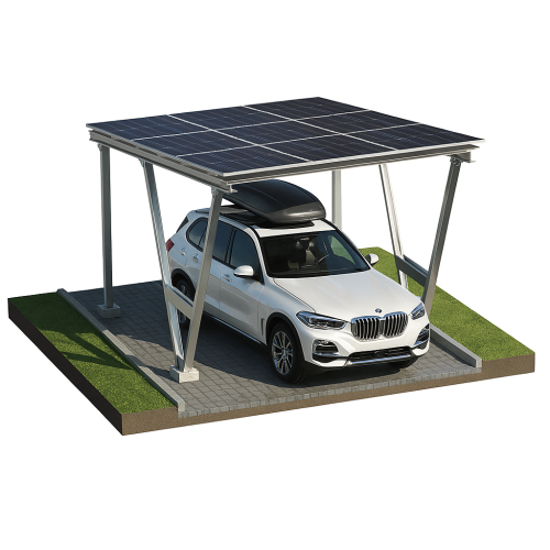 Cobertizo fotovoltaico VICA para 1 vehículo SOLO Carport GPV-105-01 (1)