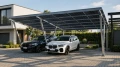 Cobertizo fotovoltaico VICA para 3 vehículos 2+1 módulos Carport GPV-105-09 (2)