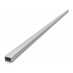 Tubo de aluminio rectangular 8×12×1 mm – perfil cerrado L=2000 mm EN AW-6060