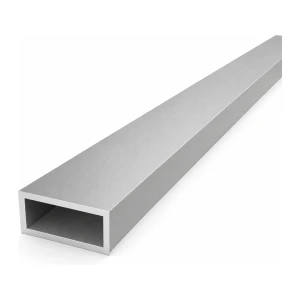 Tubo rectangular de aluminio 20×40×3 mm – perfil EN AW-6060 L=2000 mm