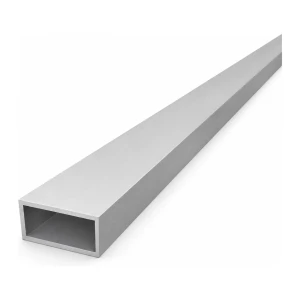 Tubo rectangular de aluminio 20×40×2 mm EN AW-6060 – longitud 2000 mm