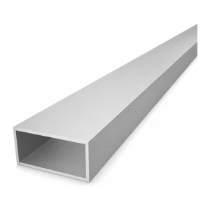 Tubo rectangular de aluminio 30×60×2 mm – perfil cerrado L=2000 mm