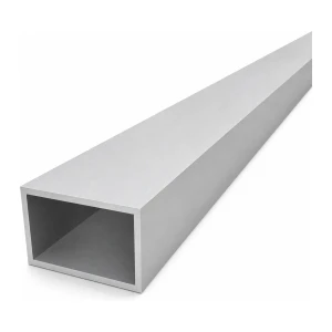 Tubo rectangular de aluminio 40×60×3 mm EN AW-6060 – longitud 2000 mm