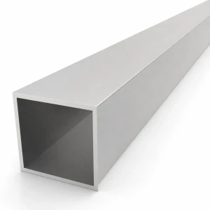 Tubo cuadrado de aluminio 60×60×3 mm – perfil cerrado L=2000 mm EN AW-6060
