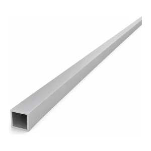 Tubo cuadrado de aluminio 15×15×1,5 mm – perfil cerrado PA38 L=2000 mm