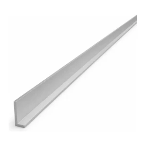 Ángulo de aluminio de alas desiguales 20×10×2 mm – perfil L, longitud 2000 mm