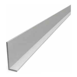 Angular de aluminio de lados desiguales 50×20×2 mm – perfil en L, longitud 2000 mm