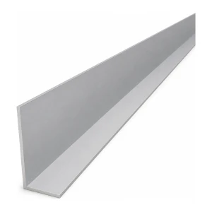 Angular aluminio de alas desiguales 60×30×2 mm, longitud 2000 mm – perfil L EN AW-6060