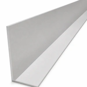Ángulo de aluminio de lados desiguales 100×50×3 mm – perfil L, longitud 2000 mm