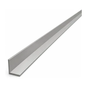 Angulares de aluminio de alas iguales 20×20×2 mm – perfil L, longitud 2000 mm