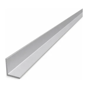 Ángulo de aluminio de lados iguales 25×25×2 mm – perfil L, longitud 2000 mm