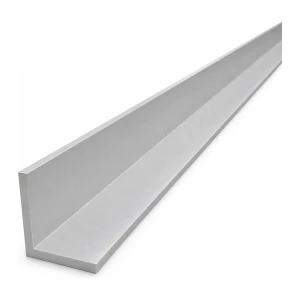 Ángulo de aluminio de lados iguales 40×40×4 mm EN AW-6060 – longitud 2000 mm