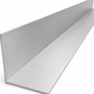 Perfil angular de aluminio de alas iguales 80×80×3 mm EN AW-6060 L=2000 mm