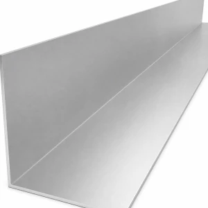 Angular aluminio equilátero 100×100×2 mm – perfil L, longitud 2000 mm
