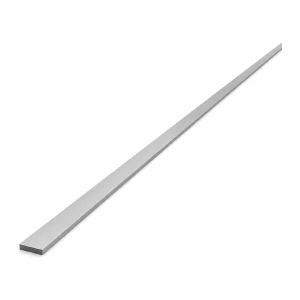 Pletina de aluminio EN AW-6060 T64 – 10×2 mm, longitud 2000 mm