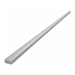 Pletina de aluminio EN AW-6060 T64 – 10×5 mm, longitud 2000 mm
