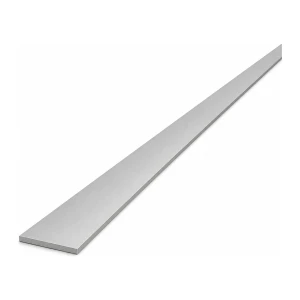 Pletina de aluminio EN AW-6060 T64 – 25×2 mm, longitud 2000 mm