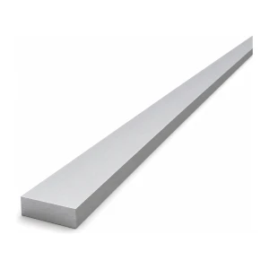 Pletina de aluminio 30×10 mm EN AW-6060 T64, longitud 2000 mm
