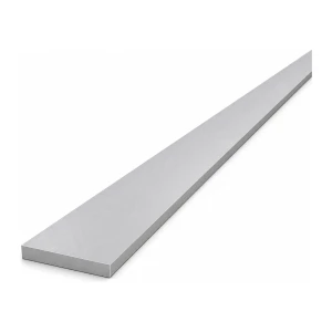 Pletina de aluminio EN AW-6060 40×6 mm – perfil plano L=2000 mm