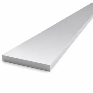 Pletina de aluminio 80×10 mm EN AW-6060 T64 – perfil plano L=2000 mm
