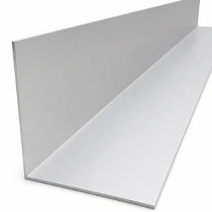 Angular aluminio equilátero 100×100×2 mm – perfil L, longitud 2000 mm