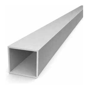 Perfil de aluminio cuadrado 40x40x2 mm longitud 6 m PA38 EN AW-6060 T66