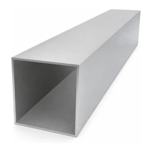 Tubo de aluminio cuadrado 150×150×3 mm – perfil cerrado EN AW-6060, L=2000 mm