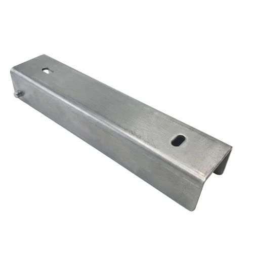 Perfil en C conector soporte para muro base 250x50 galvanizado GPV-700-39 (1)