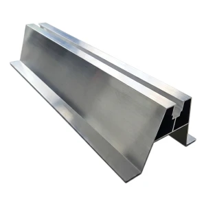 Puente trapezoidal de aluminio PV con EPDM H70 L330 para chapa trapezoidal