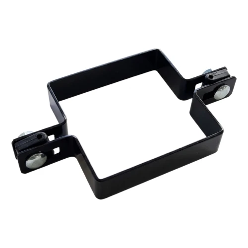 Abrazadera intermedia para paneles de vallado 100x100 mm negro 000-778 (1)